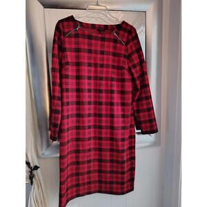 Talbots Tartan Plaid Dress